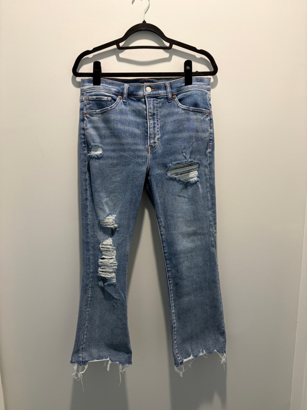 Express Cropped Flare Women's Jeans